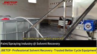 Coatings and Paint Exhibition -- JBETEP Solvent Recovery Machine
